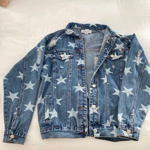 Star Jean jacket